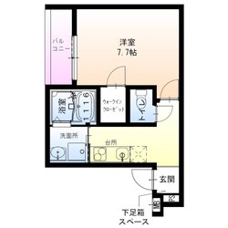 フジパレス岩田町ノースの物件間取画像